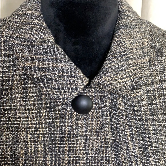 BANANA REPUBLIC tweed short blazer jacket - Picture 2 of 5